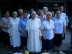 Un buen grupo de hermanas que han compartido buena parte de su vida en Chile